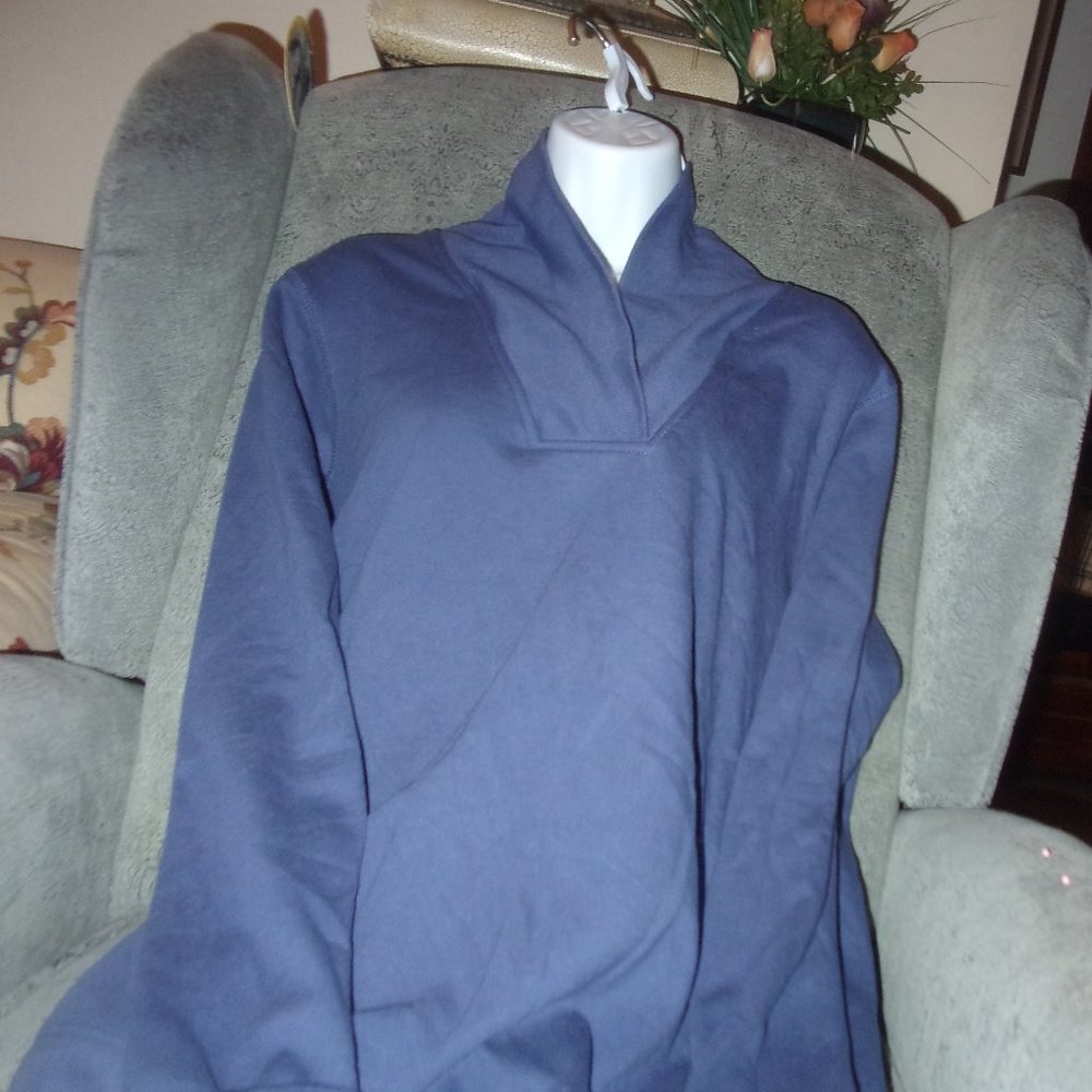 BLAIR  Navy Long Sleeve T-Shirt
